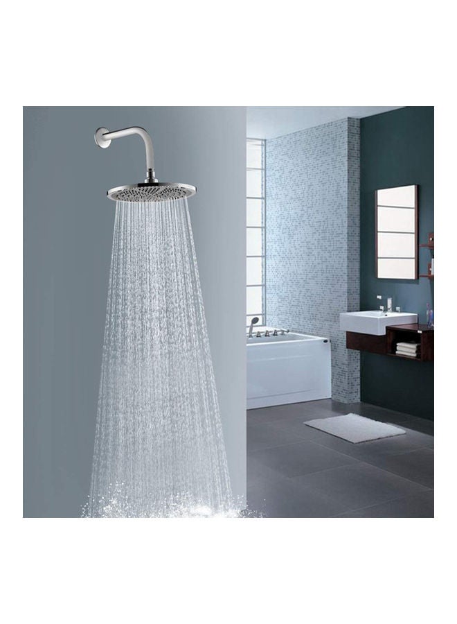 NIBEMINENT Rain Shower Head Silver 2.32x0.51x9.25inch - Image 4