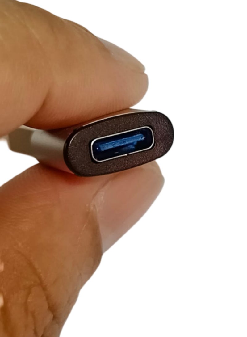 USB C Female to USB A Male Adapter Type C Charger Plug Power Converter - Image 3