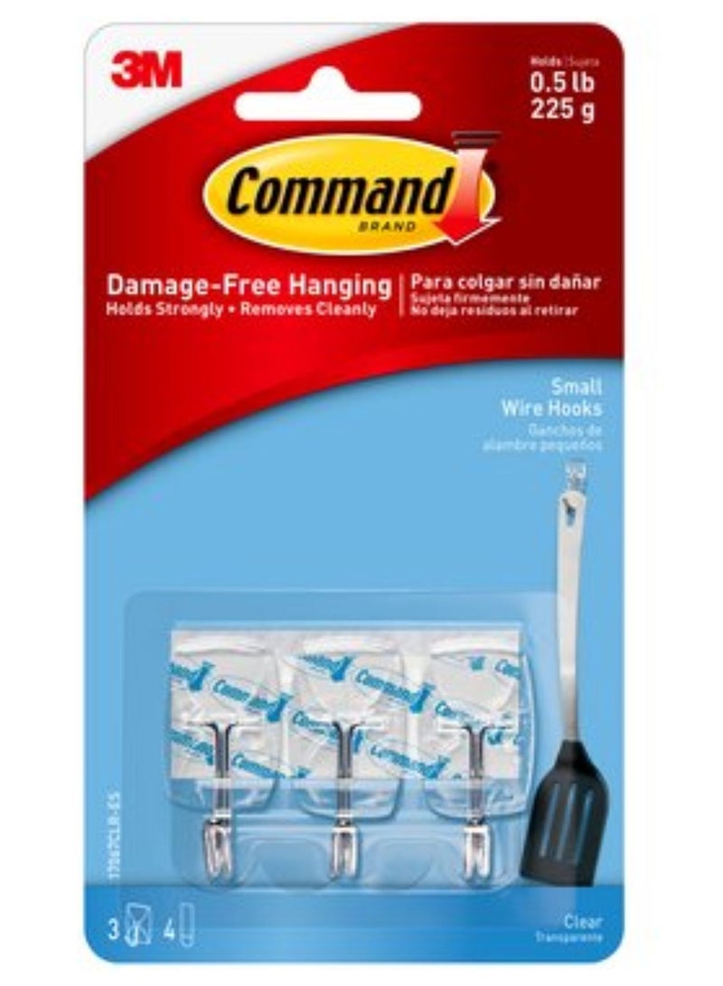 3M Utensils Hooks [3hooks&4Strips]