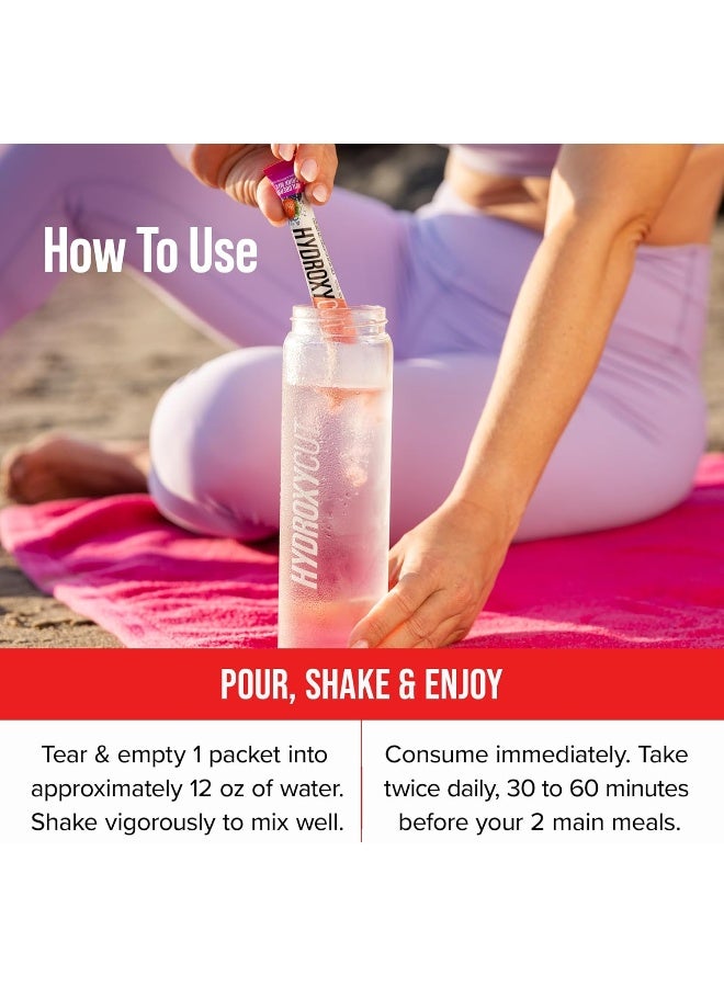 Hydroxycut Muscletech Products Hydroxycut Drink Mix Wild Berry Blast - Pack of 28 (S) 82962 - Image 4