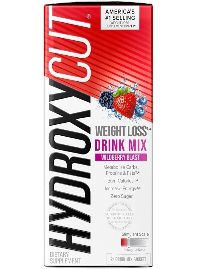 Hydroxycut Muscletech Products Hydroxycut Drink Mix Wild Berry Blast - Pack of 28 (S) 82962 - Image 3
