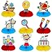 Fainne 9 Pcs Science Party Decorations Science Lab Themed Honeycomb Centerpiece Table Toppers for Kids Scientist Laboratory Party - Image 3