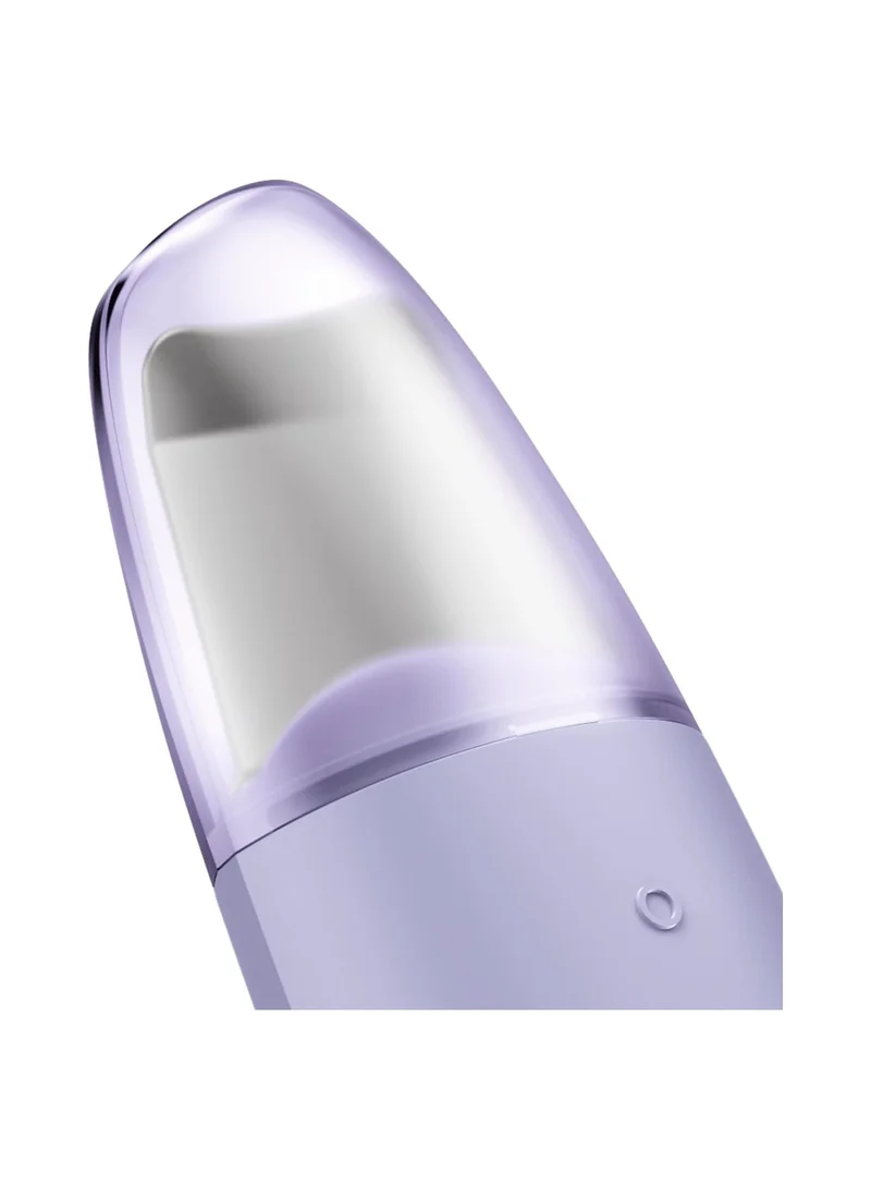 جيسكي Geske SmartAppGuided MicroCurrent Skin Scrubber & Blackhead Remover، 9 في 1، أدوات العناية بالبشرة، تنظيف الوجه، مكافحة الشيخوخة والتنظيف، شد الوجه المهني، إزالة الرؤوس السوداء - بنفسجي