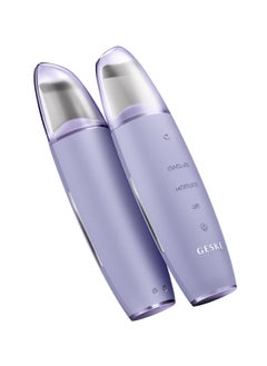 GESKE SmartAppGuided MicroCurrent Skin Scrubber & Blackhead Remover, 9 in 1, Skincare Tools, Face Cleaning, Anti Ageing and Cleansing, Professional Face Tightening, Blackhead Remover - Purple  - Image 4