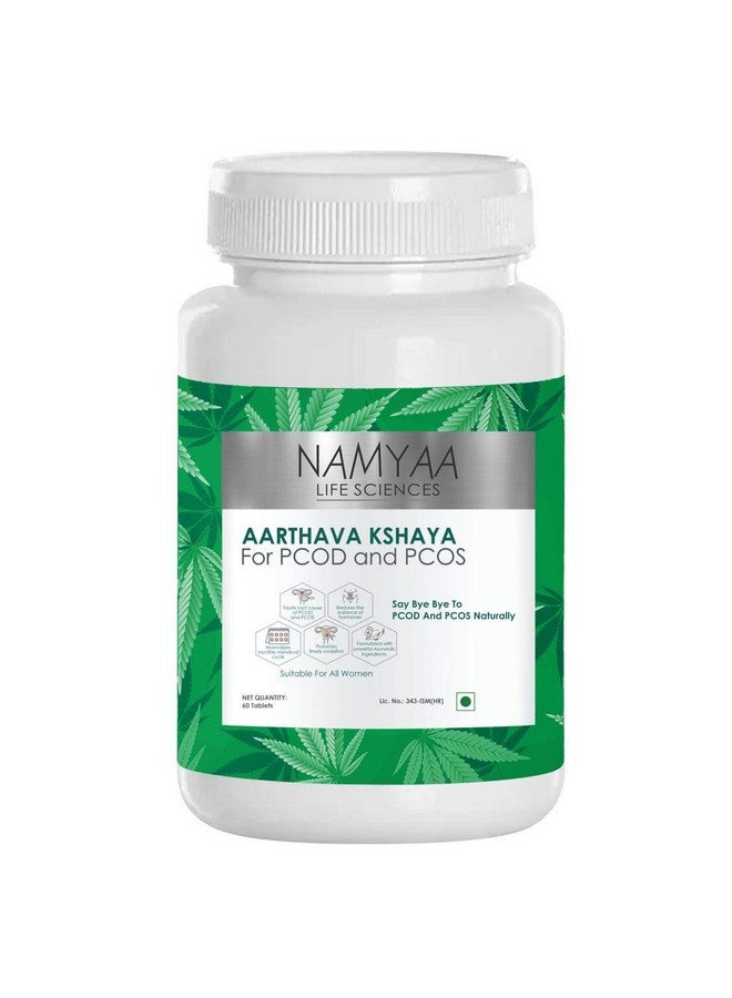 NAMYAA Aarthava Kshaya- For Pcod And Pcos- Pack Of 60 Tablets - Image 1