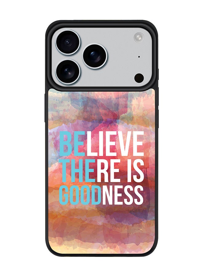 Stylizedd iPhone 17 Pro Case, [Compatible with MagSafe] Slim Magnetic cover Phone Case iPhone 17 Pro -Be The Good - Image 1