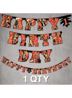 Orange Next Camo Happy Birthday Party Banner 1 Count Great For Hunter Themed Party Camouflage Rustic Nature Military Kids Birthday Party - pzsku/Z67539F41CF462EFAF66DZ/45/_/1720089554/a620770d-0d71-4ba1-8e68-b101721eb8f3