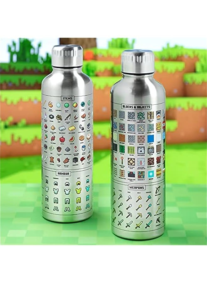 MINECRAFT Metal Water Bottle - Image 2