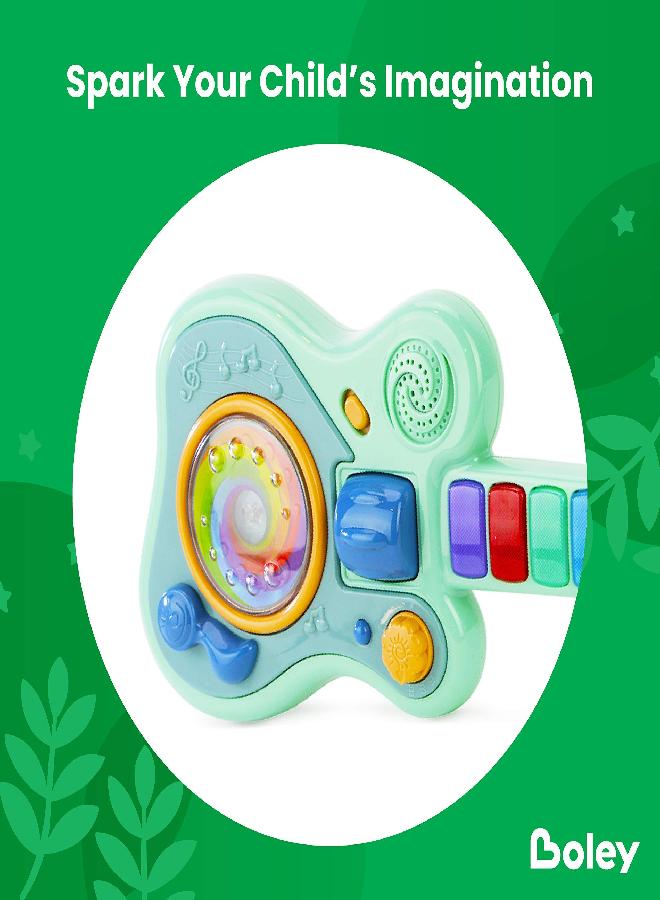 BOLEY Boley Musical Toddler Guitar - 1 Pk Light and Sound Kids Play Toy Guitar for Ages 12+ Months - Image 3