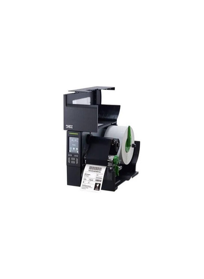 TSC MB241T Industrial Label Printer, 203 DPI Print Resolution, 3.5" Color Touch LCD, DRAM 256MB, Flash 256MB, USB, RS232, Ethernet, USB 2.0, RTC, Black | MB241T-A001-0202