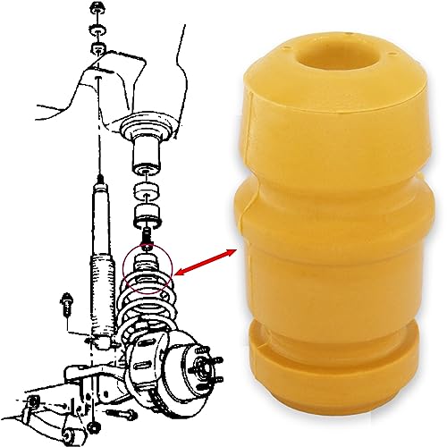Txouoxt Front Bump Stop, Upper Suspension Jounce Bumpers Compatible with Cherokee XJ 1984-2001 (Front) - Image 4