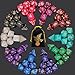 QMay DND Dice Set 10x7 70 Pieces Polyhedral Dice for Dungeons and Dragons DD RPG MTG Role Playing Games with 1 Drawstring Bag - Image 2