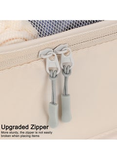 Magic Park Travel Organizer 8Pcs Beige Packing Cubes for Storage Luggage Packing Organizer Travel Packing Cubes Set Clothes Shoes Storage  - Image 2