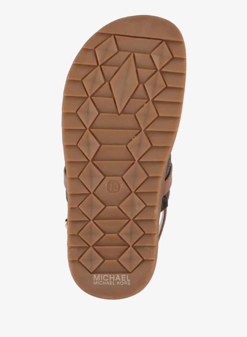 مايكل كورس صنادل أطفال برباط للكاحل