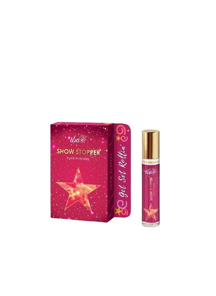 Iba Halal Care - Iba Pure Perfume - Show Stopper, 10 ml, Uplifting | Alcohol Free, Long Lasting | Vegan & Cruelty Free - Image 1