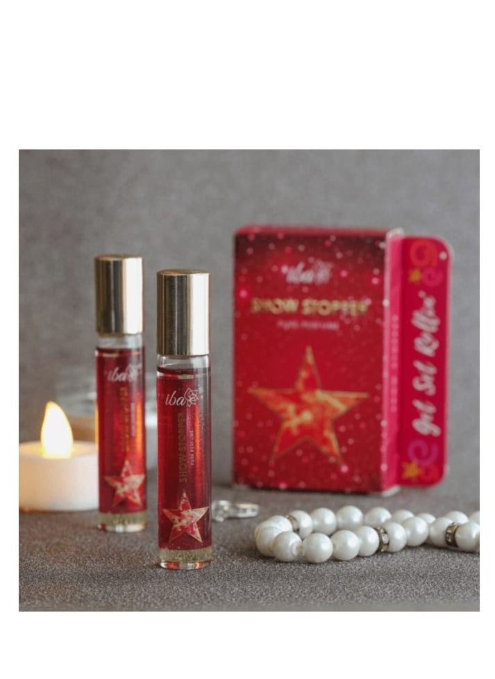 Iba Halal Care - Iba Pure Perfume - Show Stopper, 10 ml, Uplifting | Alcohol Free, Long Lasting | Vegan & Cruelty Free - Image 1