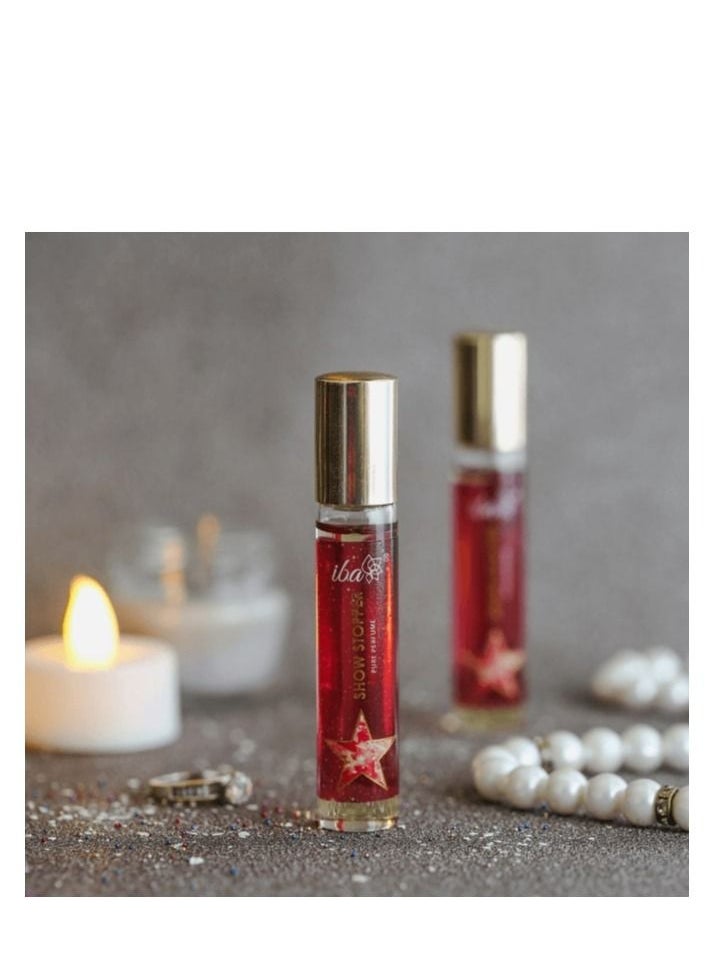 Iba Halal Care - Iba Pure Perfume - Show Stopper, 10 ml, Uplifting | Alcohol Free, Long Lasting | Vegan & Cruelty Free - Image 1