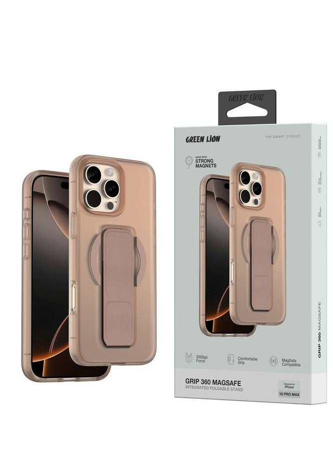 Green Lion Matte Magsafe X Case For Iphone 16 Pro Max - Image 2