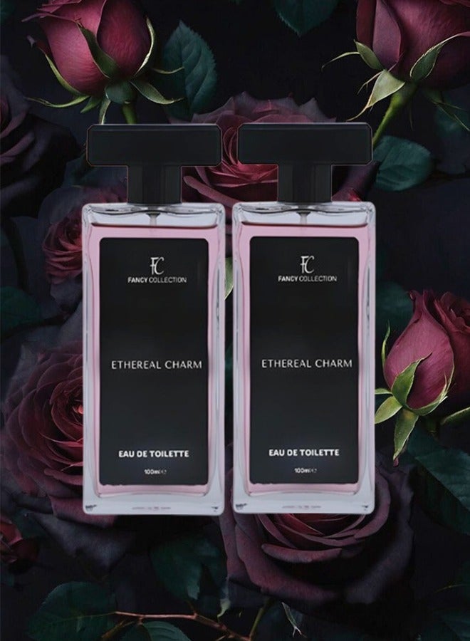 فانسي كوليكشون 2 قطع عطر أثيريل تشارم فانسي للنساء 100 مل - Image 1