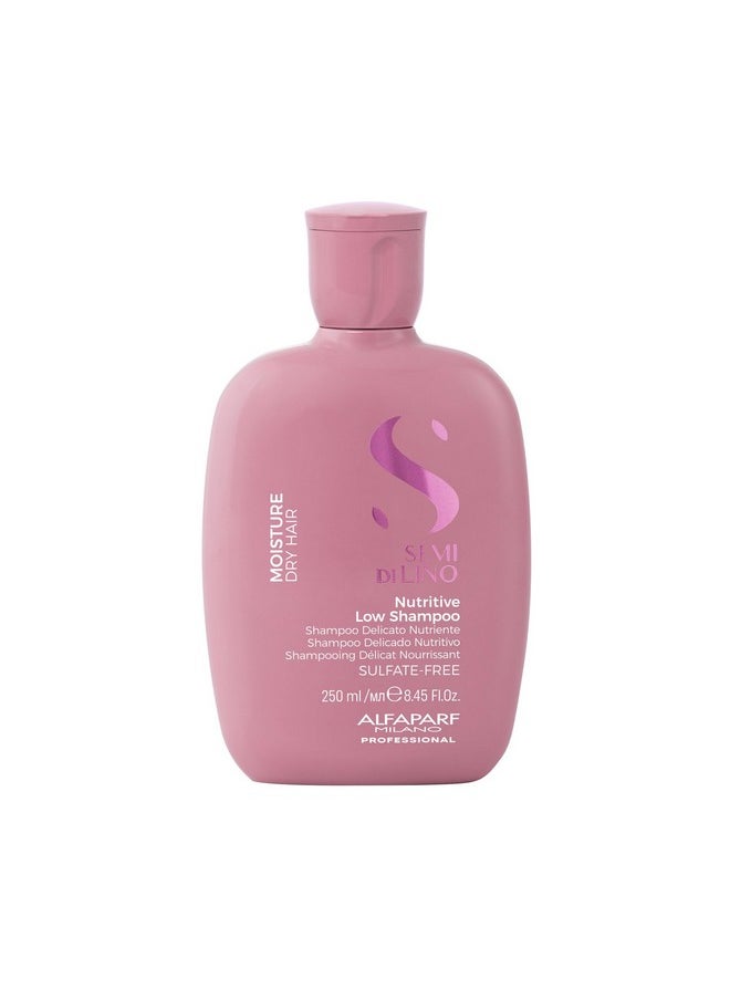 ALFAPARF MILANO Semi Di Lino Moisture Nutritive Shampoo And Conditioner Set For Dry Hair Sulfate Free Moisturizing Shampoo And Conditioner Safe On Color Treated Hair Adds Shine And Softness  - Image 3