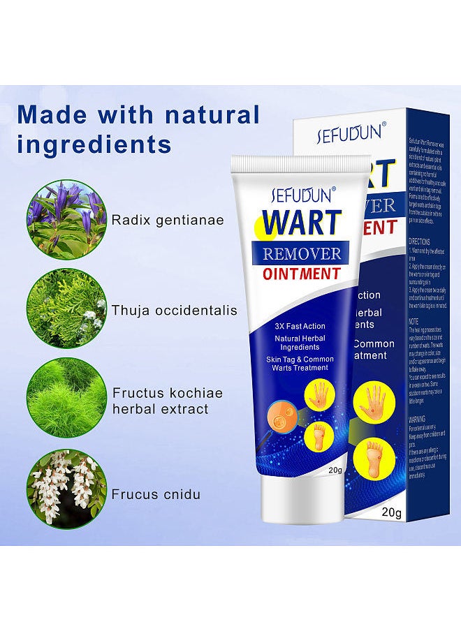 Sefudun - SEFUDUN Wart Removal Cream Skin Tag Remover Skin Tag Mole & Genital Wart Remover Foot Corn Removal Skin Care Tool - Image 1