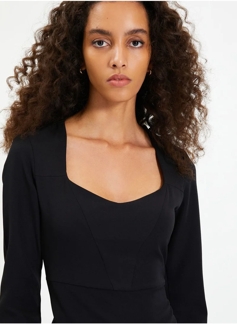trendyol Knitted Bodycon Dress