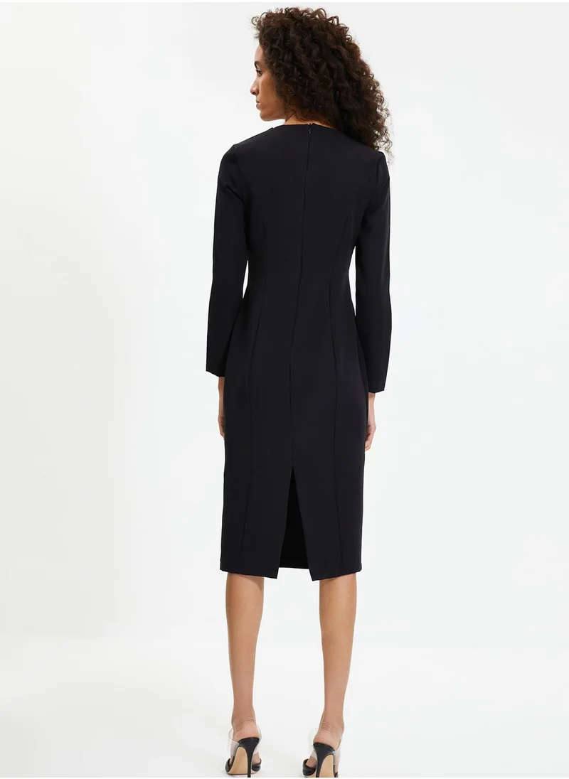 trendyol Knitted Bodycon Dress