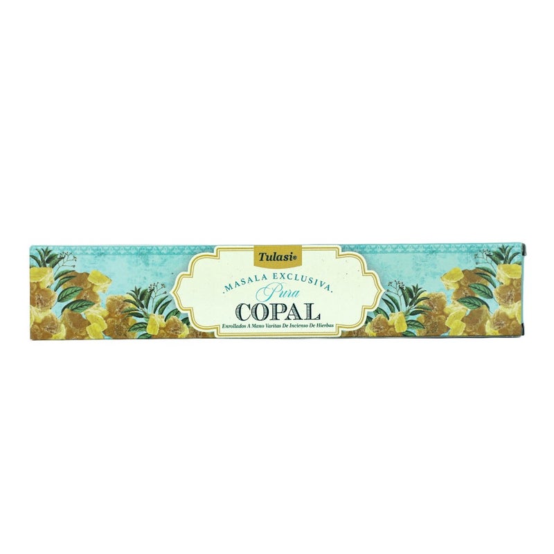 Tulasi Exclusive Masala Pure Copal Incense Sticks (Agarbatti) for Pooja, Prayer, Meditation & Home Fragrance, 1 Pack - Image 1