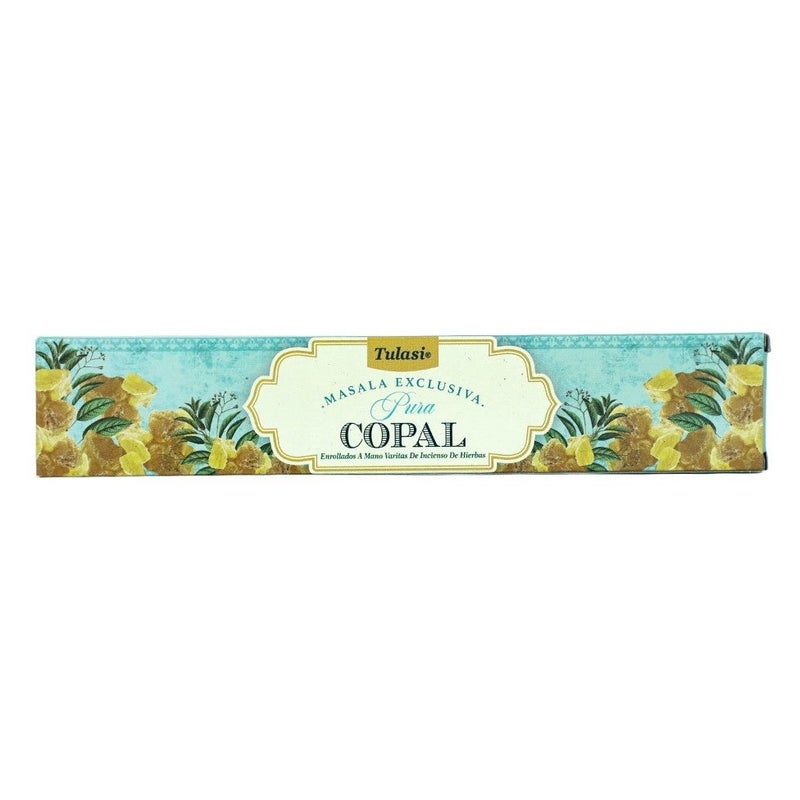 Tulasi Exclusive Masala Pure Copal Incense Sticks (Agarbatti) for Pooja, Prayer, Meditation & Home Fragrance, 1 Pack - Image 1
