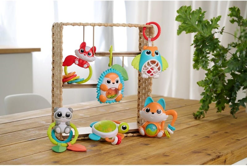 Chicco Musical Fox Plastic Rattle for Babies 6-36 Months, Multicolor - Image 5