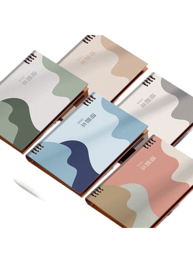 Ujia Loose-Leaf Error Correction Notebook For Primary, Middle, And High School Students, B5 Size, For Chinese, Math, English, Postgraduate Entrance Exam, Detachable, Ebbinghaus Memory Notebook, Light Blue - Image 2