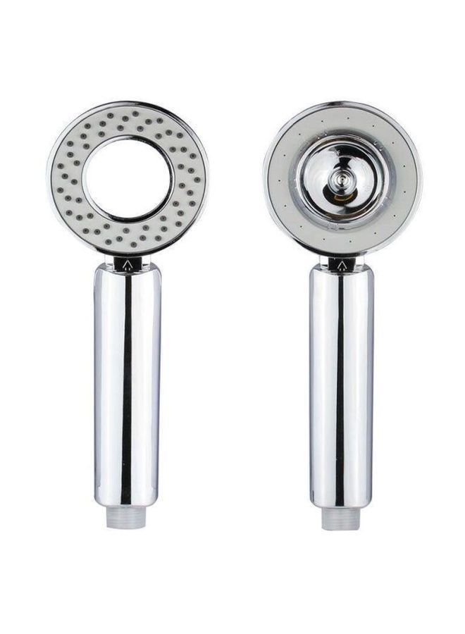 NIBEMINENT Multi Functions Double Sides Shower Head Silver - Image 1