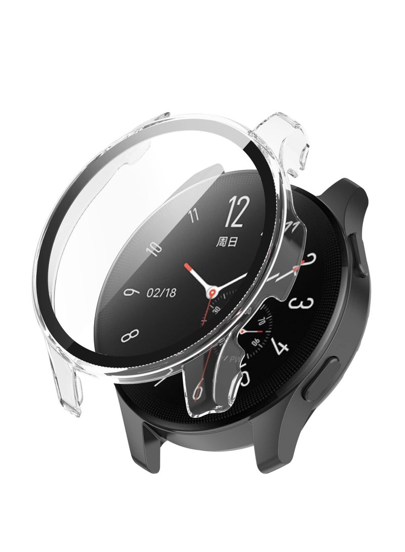 PC Frame Tempered Glass Case Compatible for Vivo Watch2 Smartwatch Shockproof Protective Case - Image 1