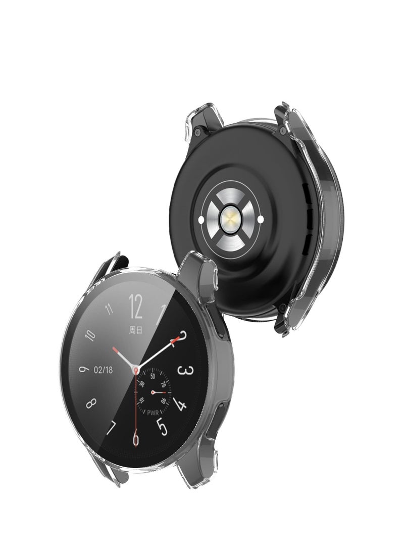 PC Frame Tempered Glass Case Compatible for Vivo Watch2 Smartwatch Shockproof Protective Case - Image 4