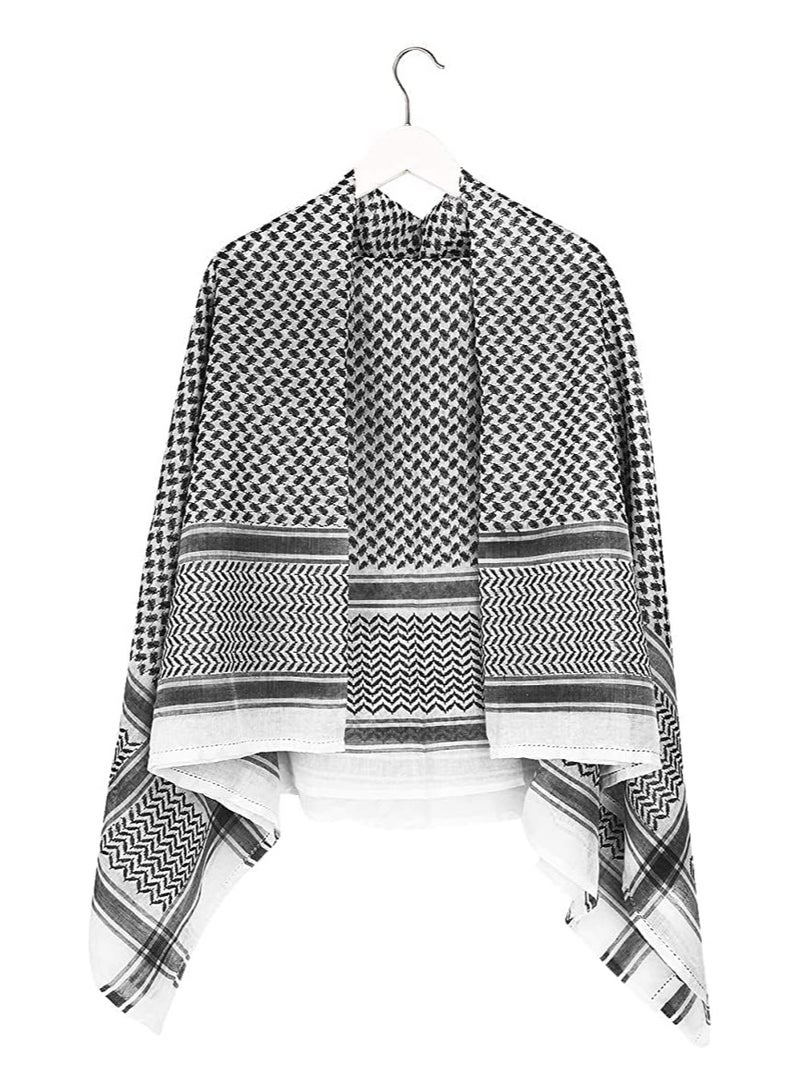 بايكو الرجال العربية شماغ الحجاب مسلم دبي عارضة أغطية الرأس وشاح الرقبة التفاف غطاء الرأس قبعة عمامة - Image 4