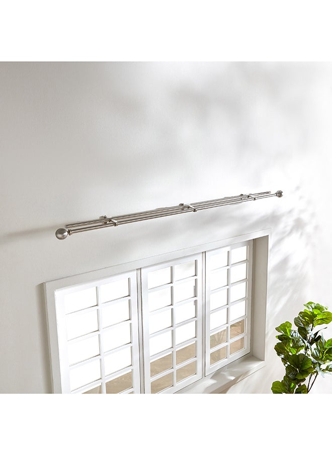 Home Box Ball Double Curtain Rod and Finial 210 cm  - Image 2