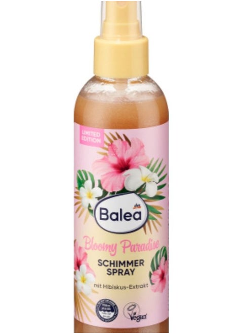 Balea Bloomy paradise shimmer spray 200ml