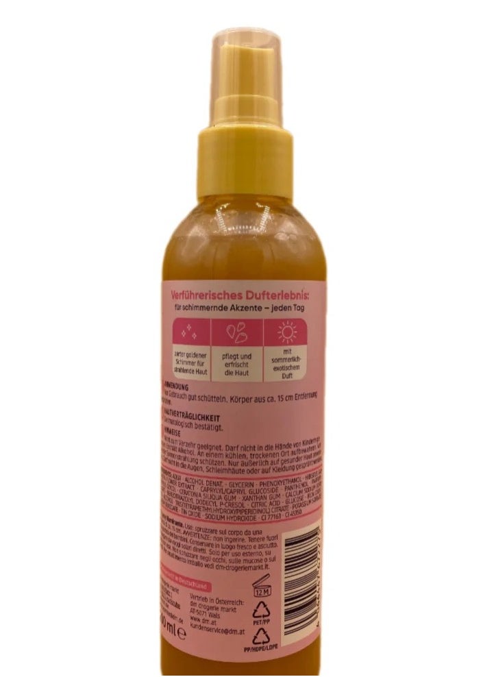 Balea - Balea Bloomy paradise shimmer spray 200ml - Image 1
