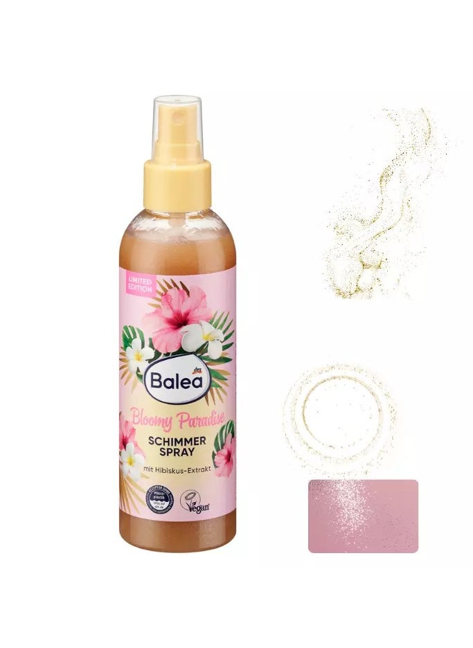 Balea - Balea Bloomy paradise shimmer spray 200ml - Image 1