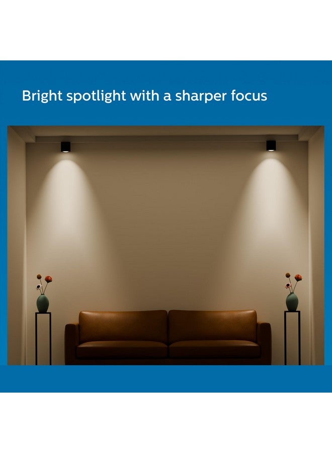 PHILIPS 6W Surface Mounted LED Spot Light | Synthetic Cylindrical COB Spot Down Light for Home & Decoration | Light Color: Warm White | Pack of 4 - Image 4