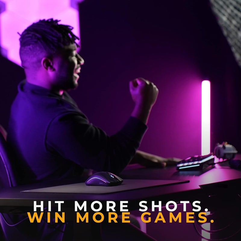 Glorious Gaming Model O 2 Wireless Gaming Mouse - Hybrid 2.4GHz & Bluetooth Wireless, 68g Superlight, Long Battery Life, 26k BAMF 2.0 Sensor, RGB, Ambidextrous, 6 Buttons, PTFE Feet - Black - Image 5