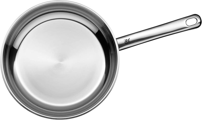 دبليو إم إف مقلاة WMF Professional من الفولاذ المقاوم للصدأ، قطر 24 سم، مناسبة للاستخدام على المواقد الكهربائية، غير مطلية، وآمنة للاستخدام في الفرن. - Image 2