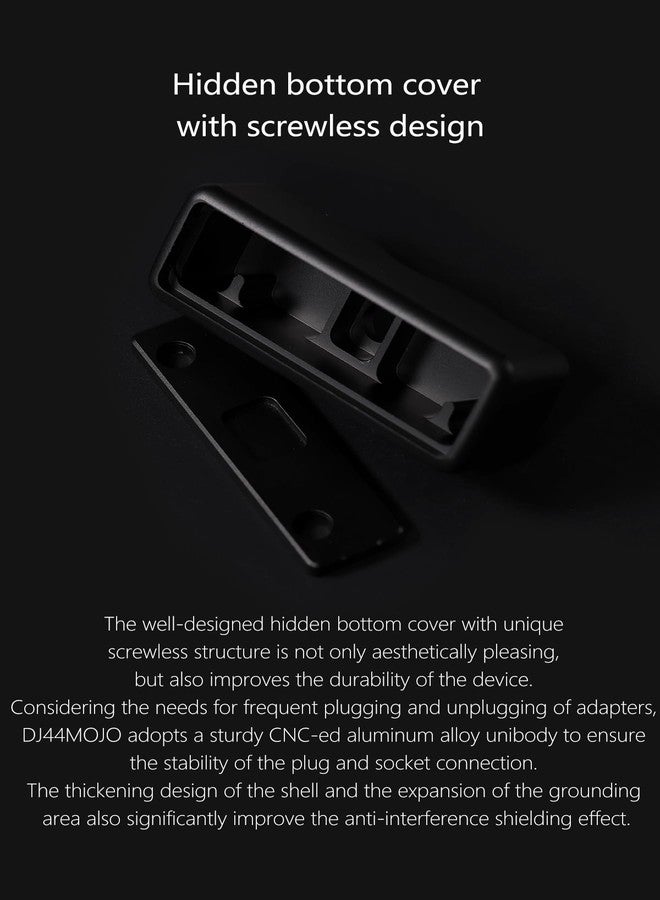 DD ddHiFi DJ44MOJO 4.4mm Ground Pin Adapter Exclusively for Chord Mojo, Allowing You to Use 4.4mm Earphones on MOJO (SE Output) - Image 4