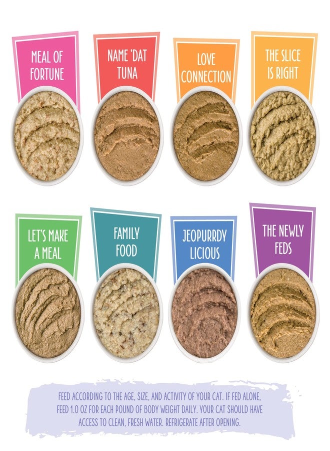Weruva Slide N' Serve Paté Wet Cat Food, The Showcase Chowdown Variety Pack, 2.8oz Pouch, Pack of 16 - Image 4