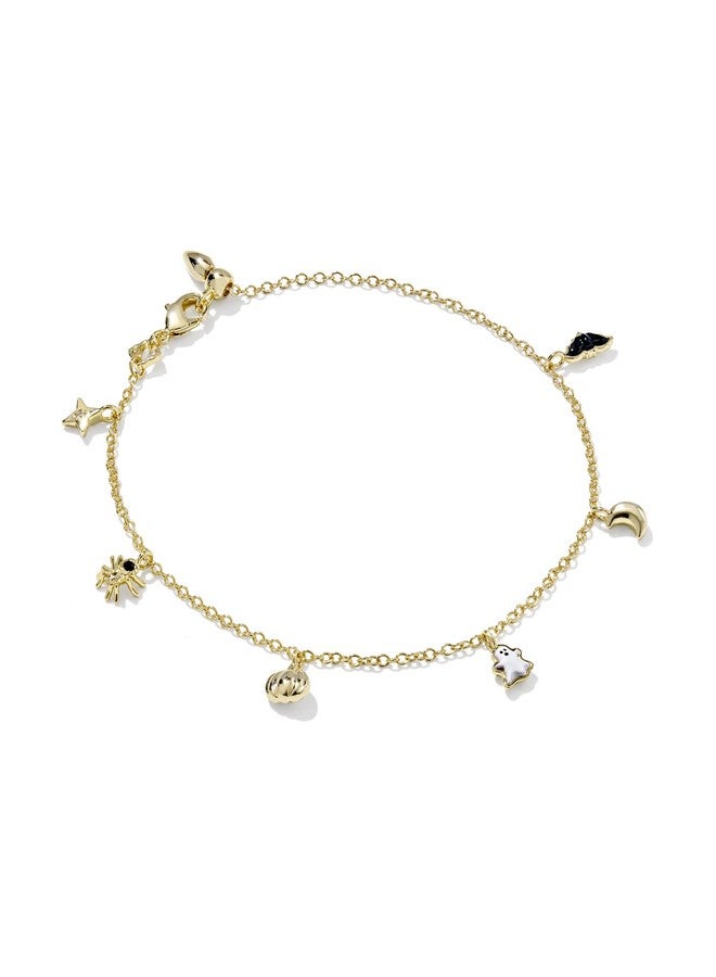 Kendra Scott سوار كيندرا سكوت الهالوين بسلسلة رقيقة، مطلي بالذهب عيار 14، مجوهرات عصرية للنساء، مزيج متعدد - Image 1