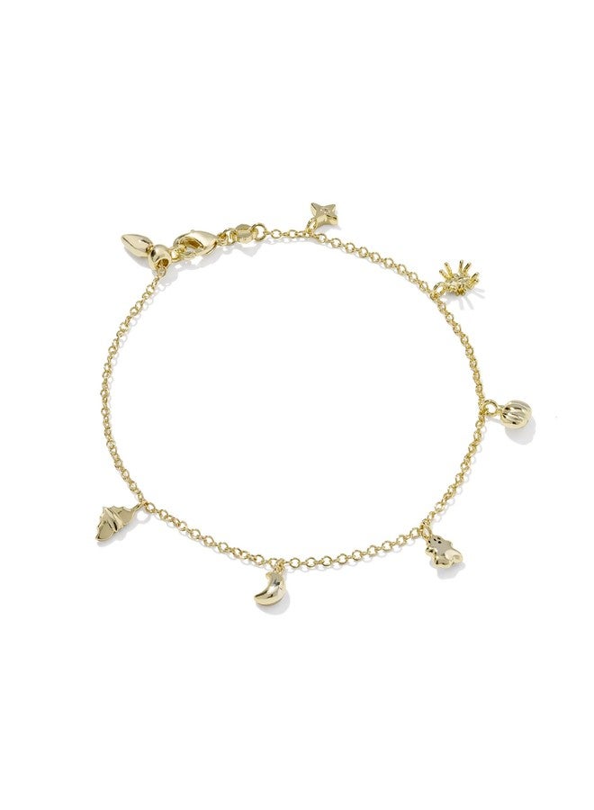 Kendra Scott سوار كيندرا سكوت الهالوين بسلسلة رقيقة، مطلي بالذهب عيار 14، مجوهرات عصرية للنساء، مزيج متعدد - Image 2