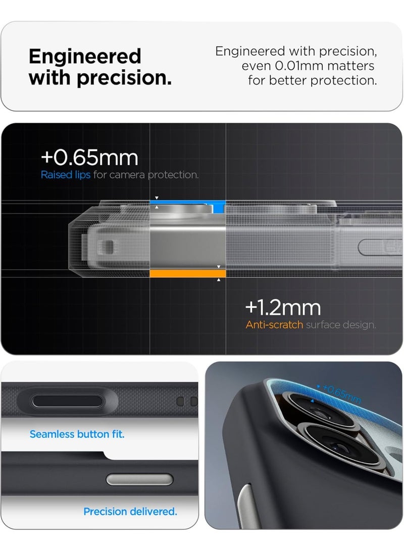 Spigen Nano Pop MagFit iPhone 17 MagSafe Case Cover Mil Grade - Black Sesame - Image 5