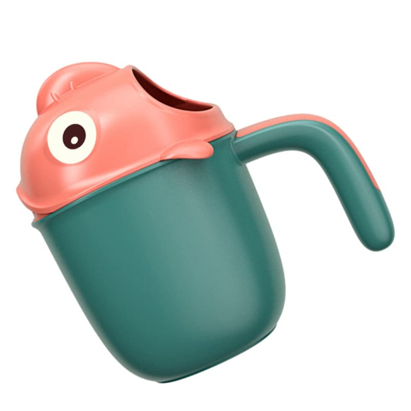 Baby Bath Rinse Cup, Cute Cartoon Fish Shape, Baby Shampoo Rinse Cup, Bath Shampoo Cup, Baby Bath Rinse Cup - Image 1
