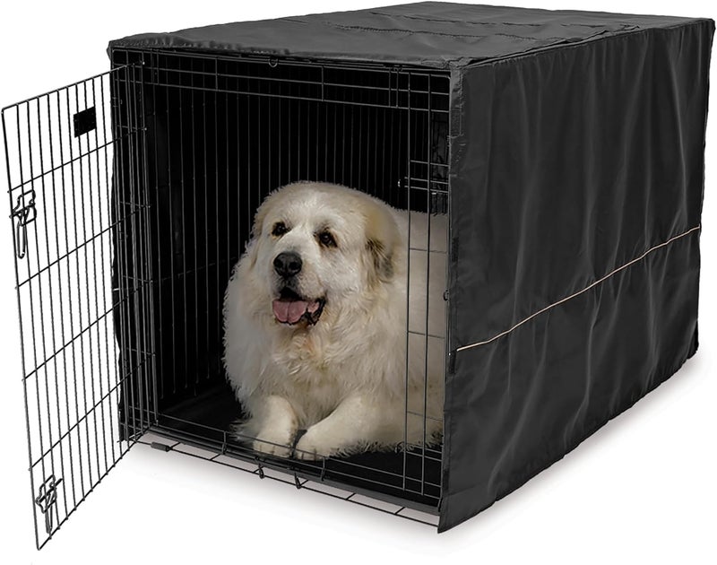 Dog Crate Cover, Privacy Dog Crate Cover Fits Dog Crates, Machine Wash & Dry - Image 1