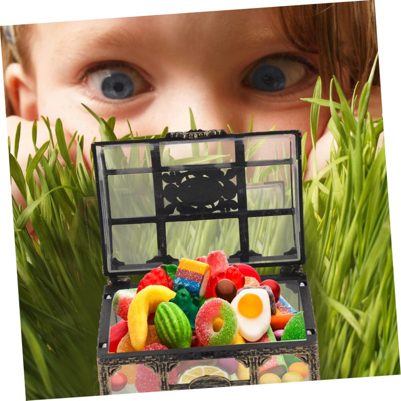 4Pcs Pirate Treasure Chest Candy Box Toy For Kids Birthday Party Favors - Image 3